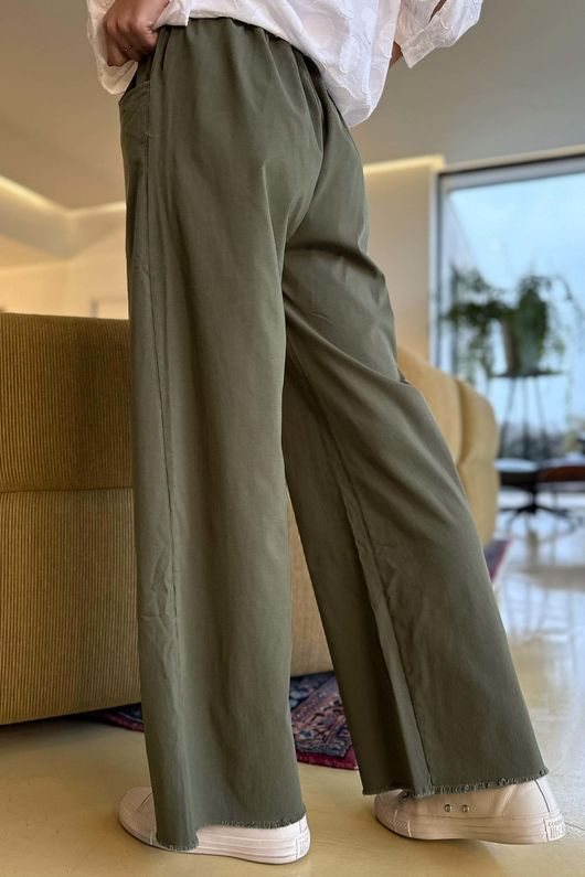 Luxury Raw Kick Magic Trouser Khaki ~